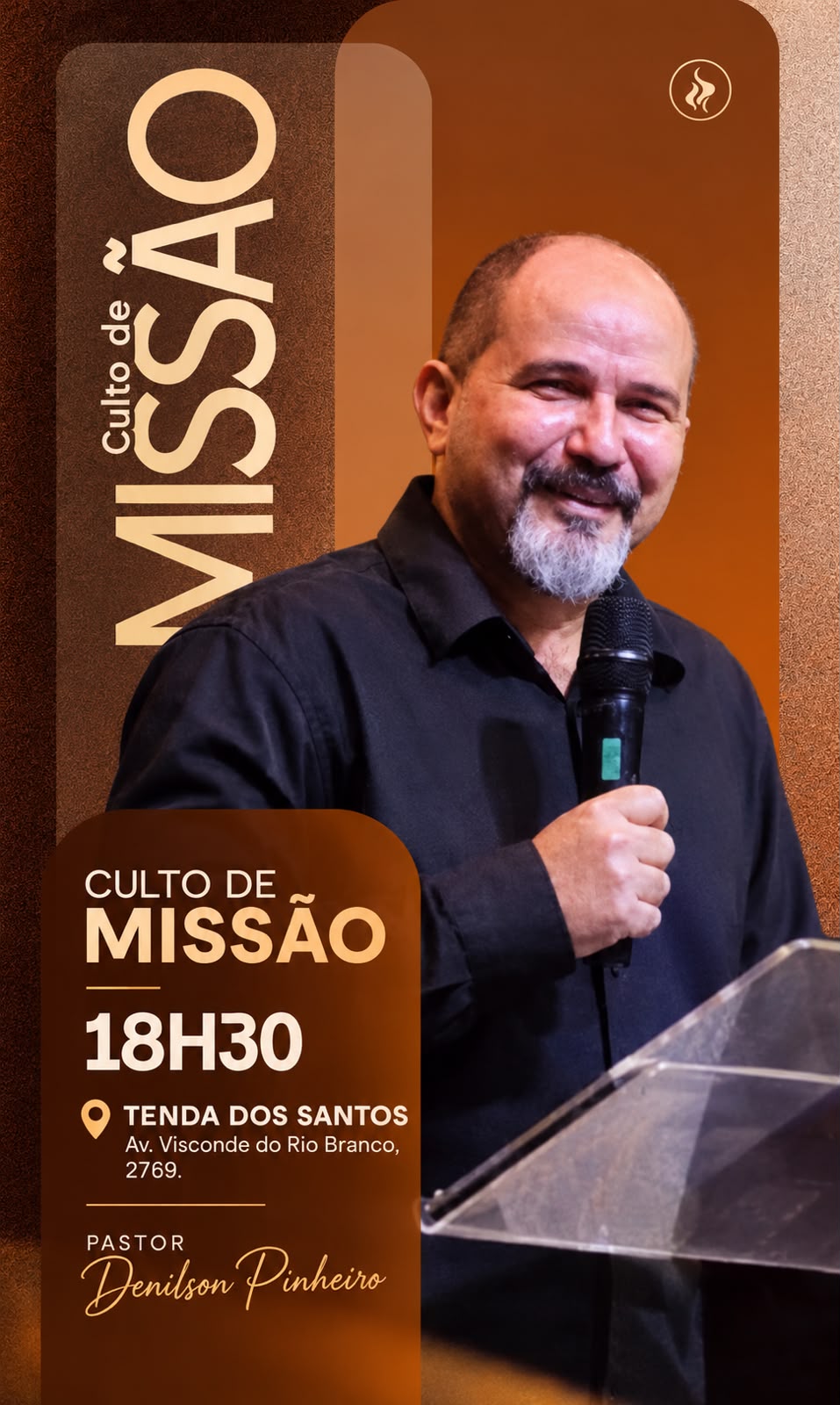 Culto de Missão — Tenda dos Santos